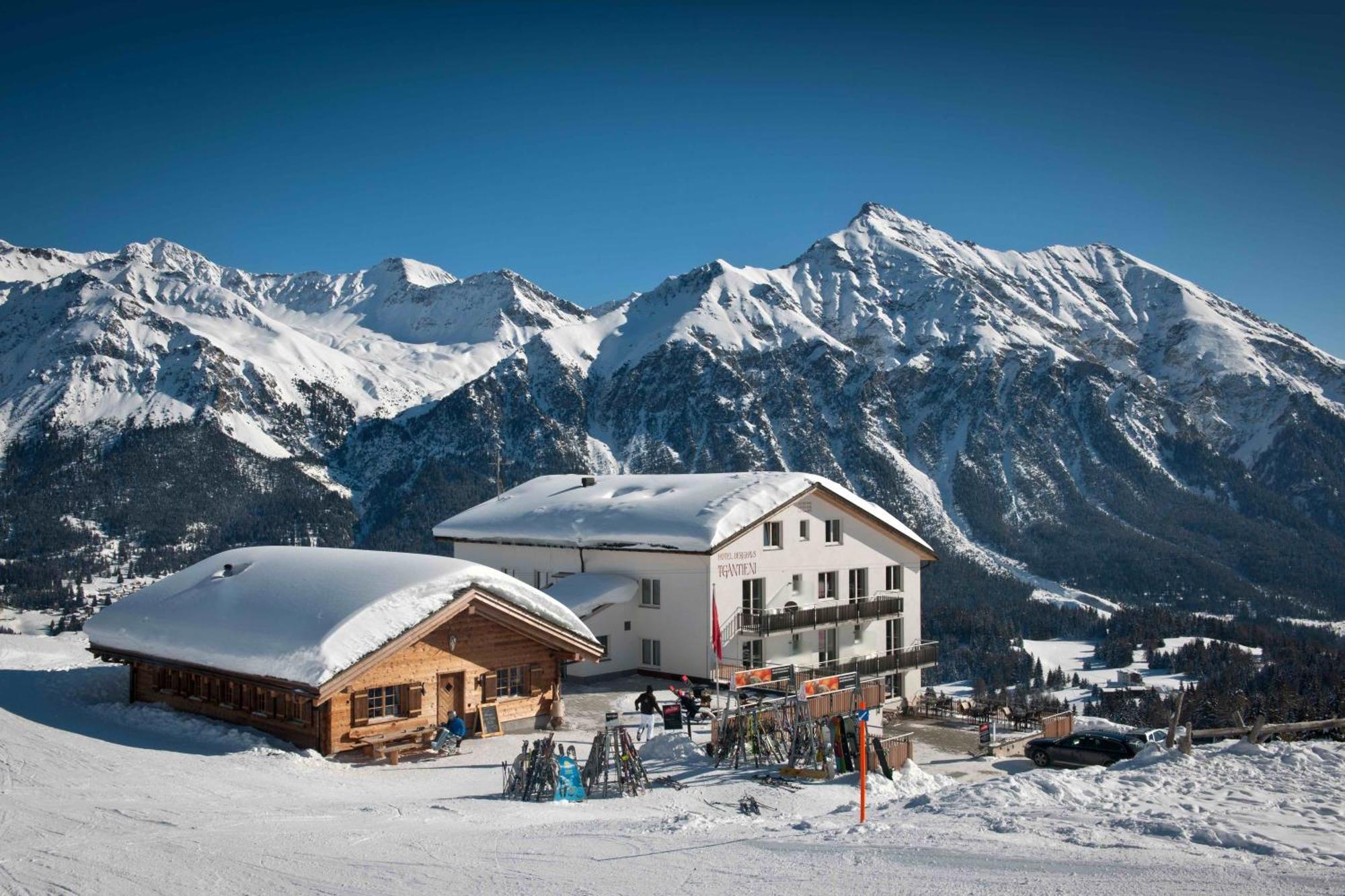 Berghotel Tgantieni Lenzerheide Extérieur photo